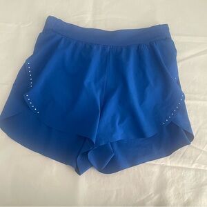 lululemon athletica Cobalt Blue Layered Ruffle Athletic Shorts